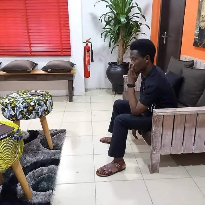 Taiwo Peace Oyeniyi in a Coded TV portrait