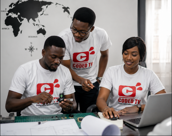 Coded TV creative team
